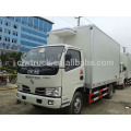 EuroIII or Euro IV refrigerated truck from china, dongfeng light freezer trucks for sale